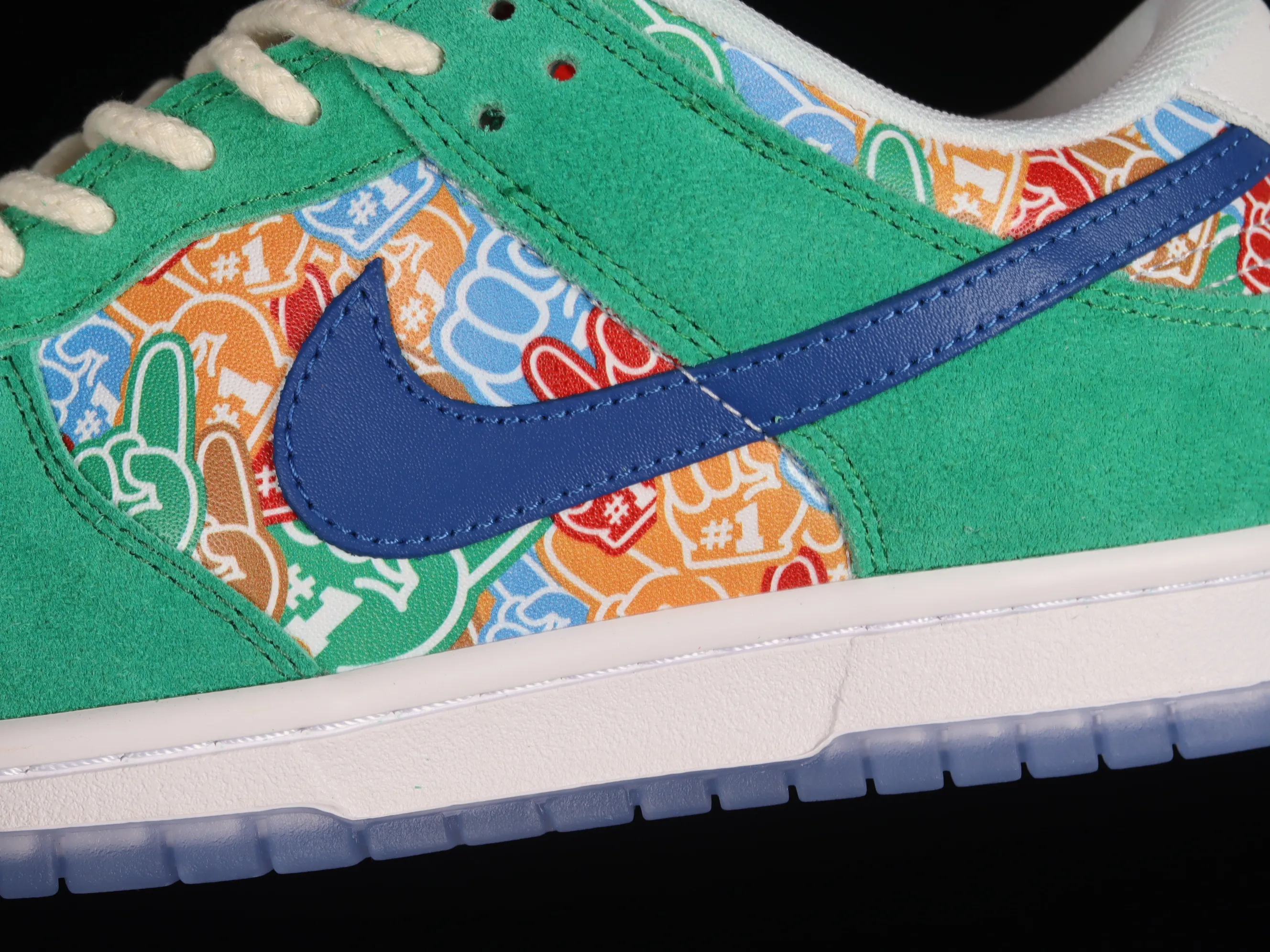All categories Nk SB Dunk series Nk SB Dunk Low low-top sneakers Nk Dunk Low "Foam Finger" SB low-top sports and leisure sneakers DZ5184-300